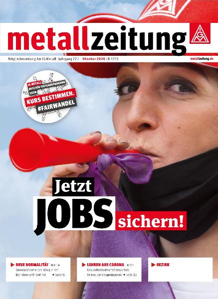 metallzeitung Oktober 2020