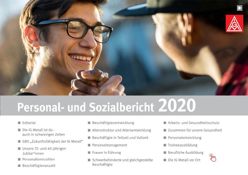 Personal- und Sozialbericht der IG Metall 2020