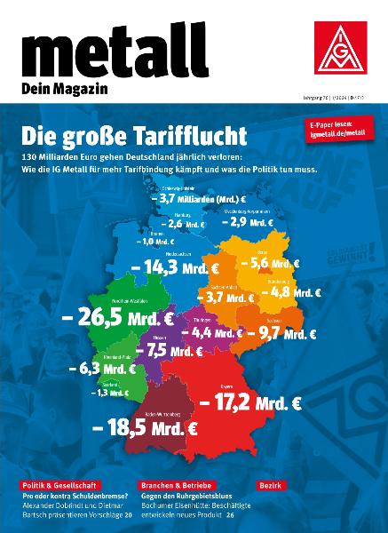 metall. Dein Magazin, Januar/Februar 2024