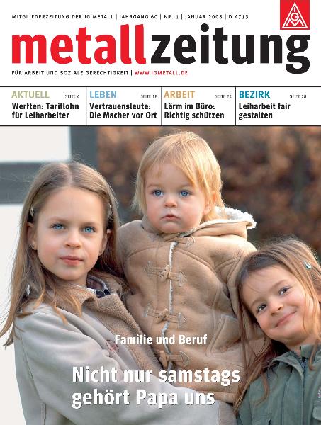 metallzeitung - Januar 2008