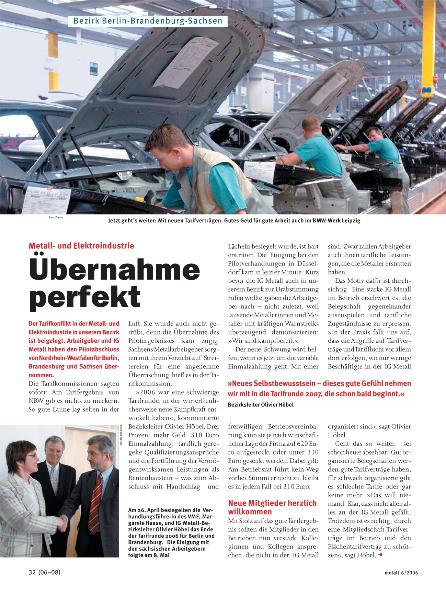 metall-Regionalseiten Berlin-Brandenburg-Sachsen Juni 2006