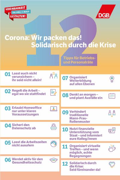 Corona: Wir packen das! 12 Tipps für Betriebs- und Personalräte