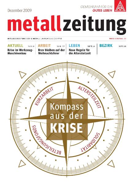 metallzeitung - Dezember 2009