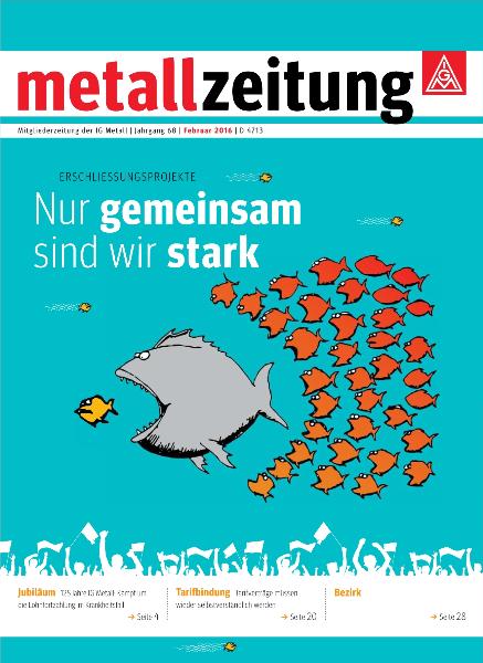 Metallzeitung Februar 2016