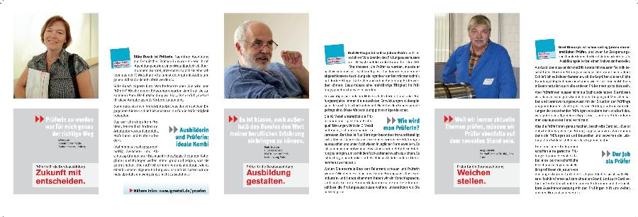 Prüferin und Prüfer für die Berufsausbildung. Wir brauchen dich als Prüferin und Prüfer