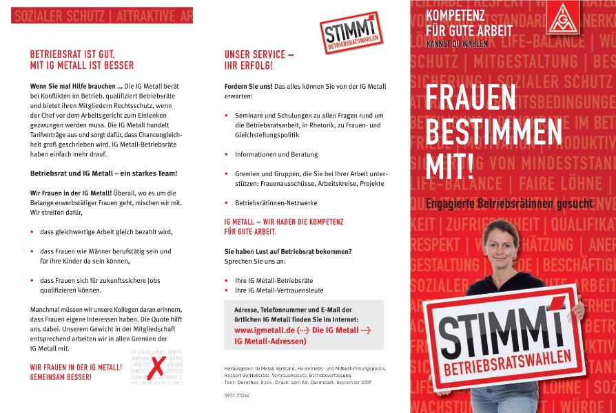 Frauen bestimmen mit
