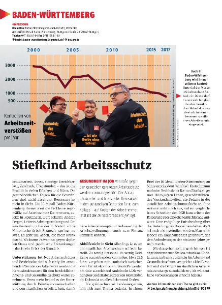 metallzeitung - Regionalseiten Baden-Württemberg Dezember 2019