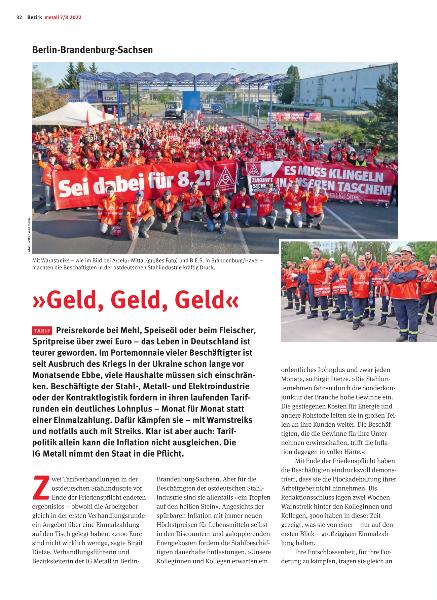 metall - Regionalseiten Berlin-Brandenburg-Sachsen Juli/August 2022