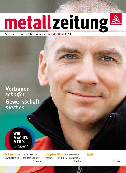 metallzeitung November 2016