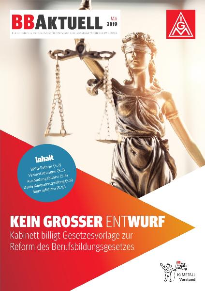 Berufsbildung aktuell, Mai 2019