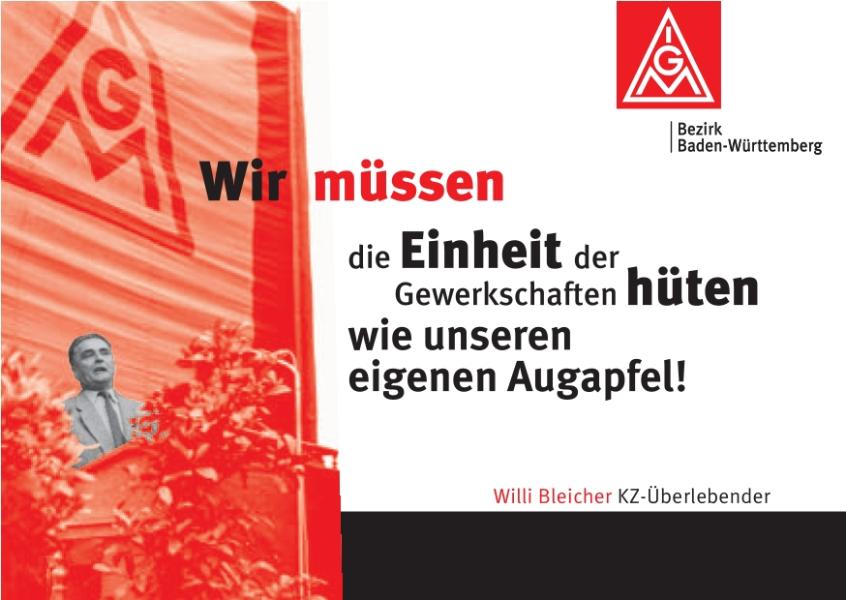 Postkarte: Willi Bleicher - Motiv 2