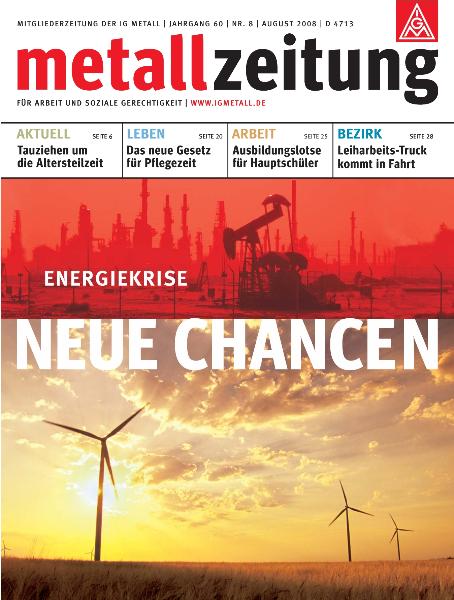 metallzeitung - August 2008