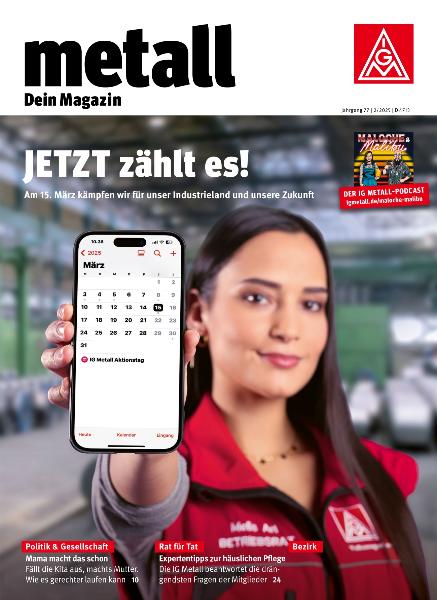 metall. Dein Magazin, März/April 2025