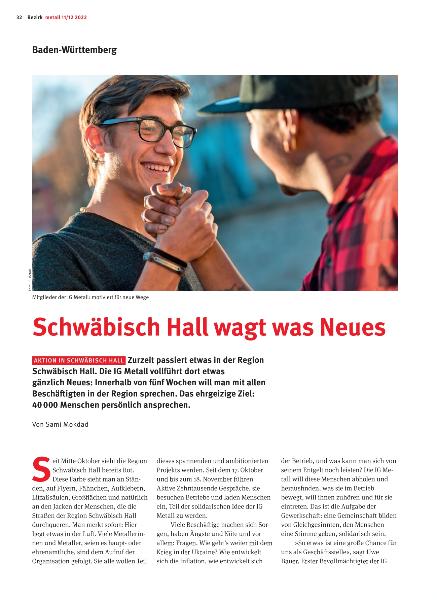 metall - Regionalseiten Baden-Württemberg November/Dezember 2022