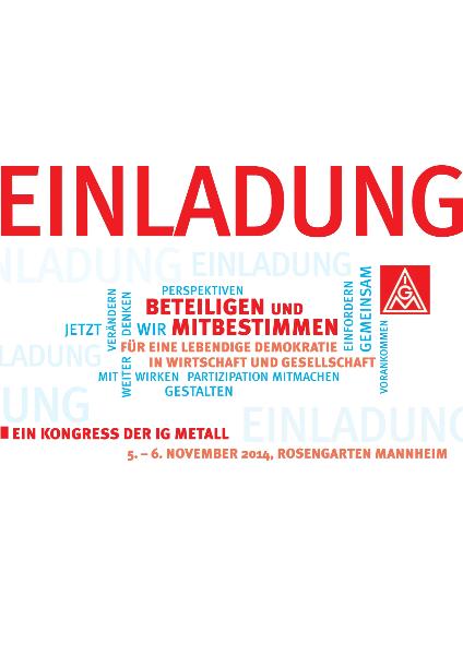 2014 11 5 Einladung Kongress Mitbestimmung