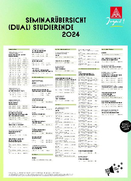 Seminarübersicht (Dual) Studierende 2024
