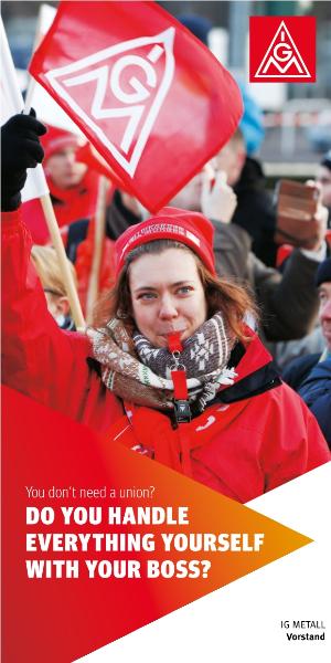 You don’t need a union? Do you handle everything yourself with your boss?
