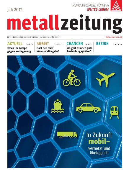 metallzeitung Juli 2012