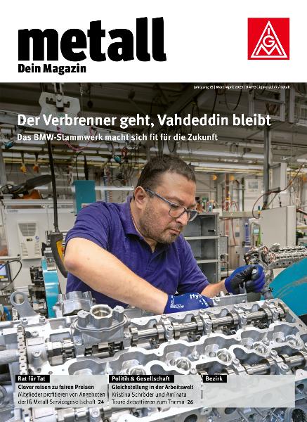 metall. Dein Magazin, März/April 2023
