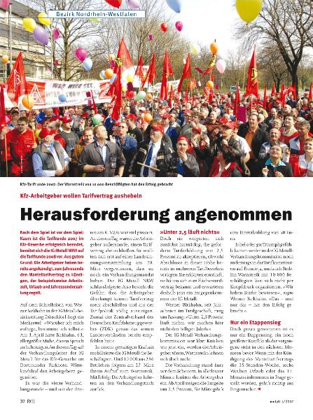 metall-Regionalseiten Nordrhein-Westfalen Mai 2007