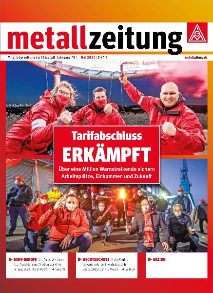 metallzeitung Mai 2021