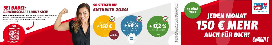 Jeden Monat 150 Euro mehr. Auch für dich!