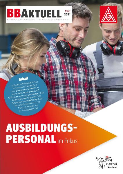BBAktuell - AUSBILDUNGSPERSONAL (01/2021)
