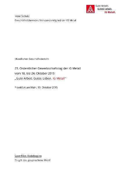 Mündlicher Geschäftsbericht_Irene Schulz_GWT 2015