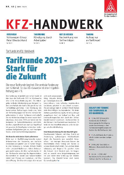 Kfz-Handwerk Nr. 40/2021