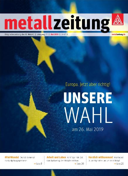 metallzeitung Mai 2019