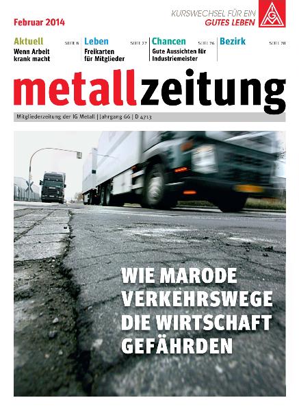 Metallzeitung Februar 2014