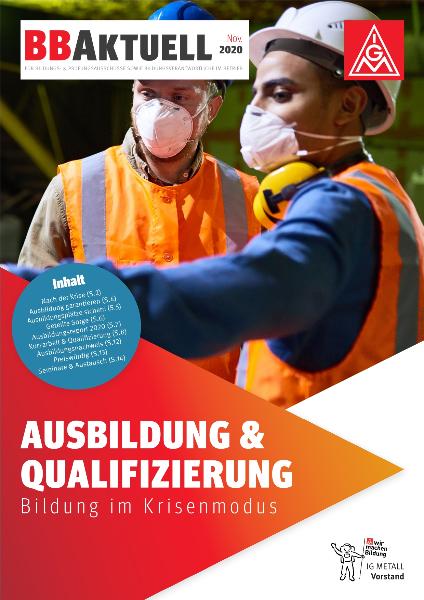 BBAktuell - AUSBILDUNG & QUALIFIZIERUNG (03/2020)