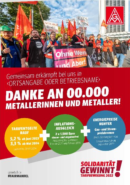 Danke-Plakat