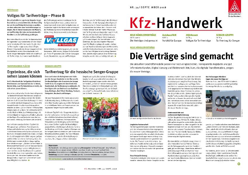 Kfz-Handwerk Nr. 34/2018