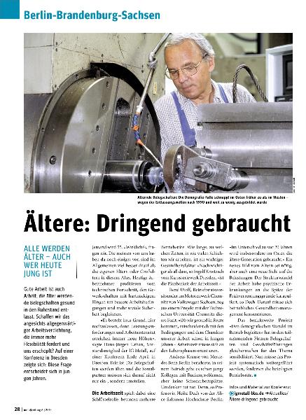 metallzeitung - Regionalseiten Berlin-Brandenburg-Sachsen Juni 2015