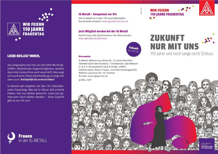 Zukunft nur mit uns. 110 Jahre und noch lange nicht Schluss