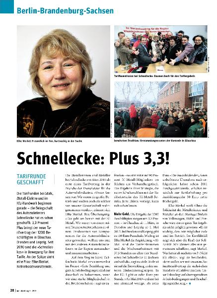metallzeitung - Regionalseiten Berlin-Brandenburg-Sachsen März 2013
