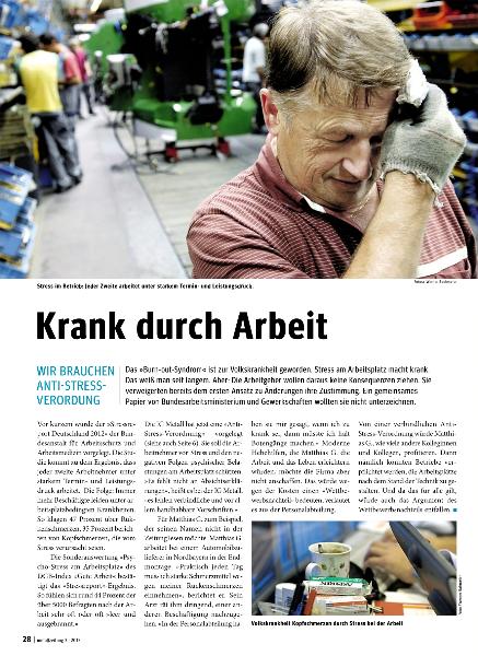 metallzeitung - Regionalseiten Bayern März 2013