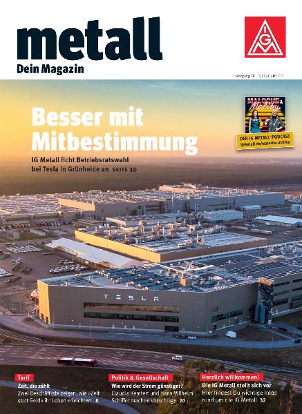 metall. Dein Magazin, Mai/Juni 2026