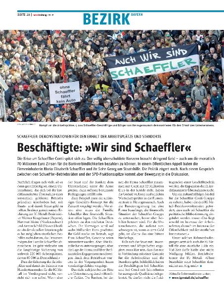 metallzeitung - Regionalseiten Bayern März 2009
