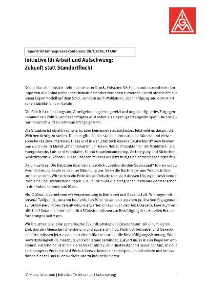 Initiative für Arbeit und Aufschwung