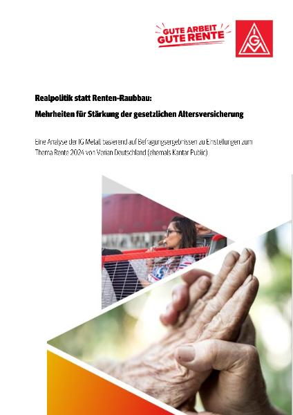 Realpolitik statt Renten-Raubbau: Mehrheiten für Stärkung der gesetzlichen Altersversicherung