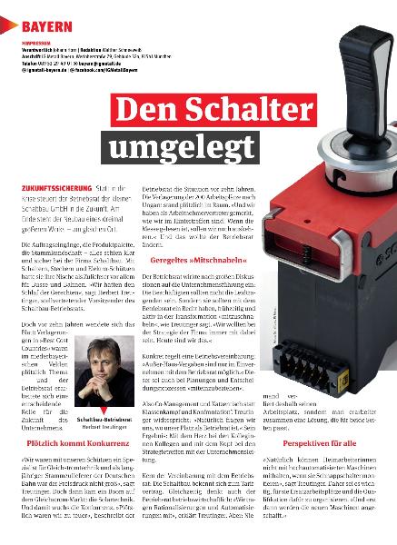metallzeitung - Regionalseiten Bayern Juni 2021