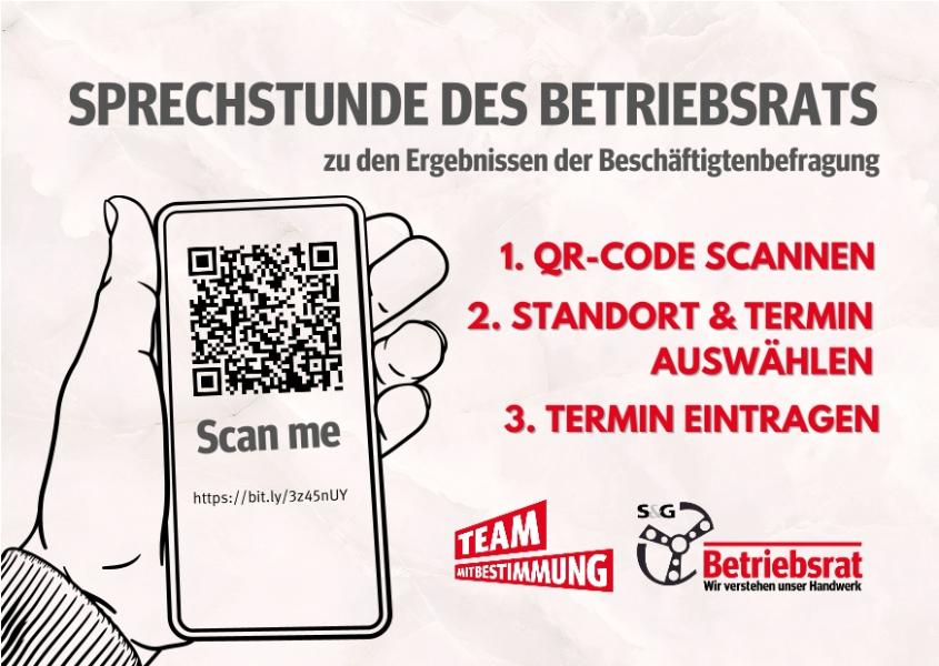 Einladung zur Betriebsratsspechstunde bei S&G Automobil Karlsruhe