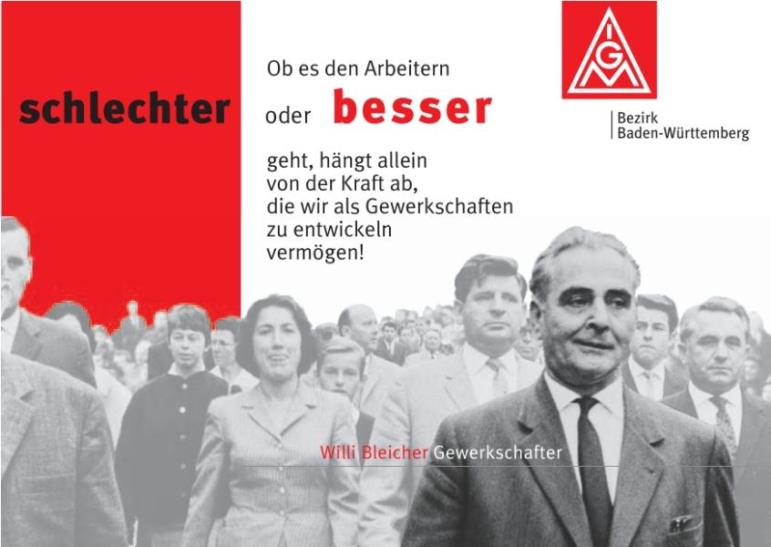Postkarte: Willi Bleicher - Motiv 5