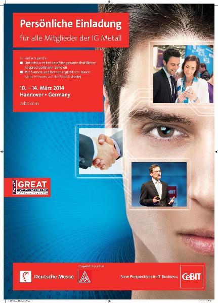 Plakat Cebit 2014