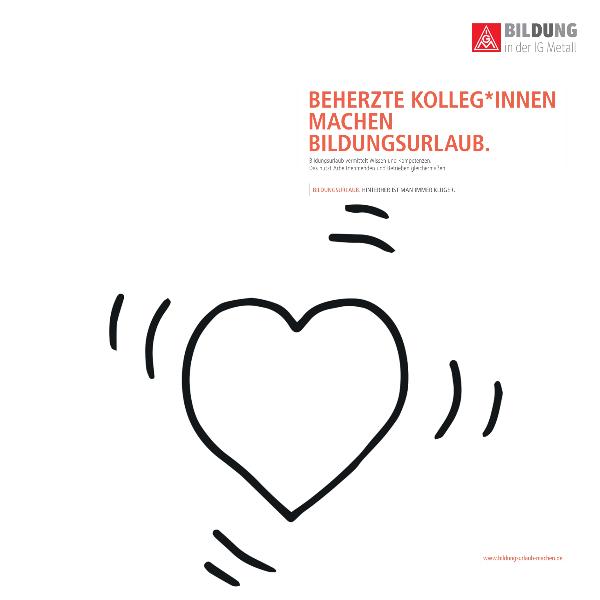  Flyer: Beherzte Kolleg*innen machen Bildungsurlaub