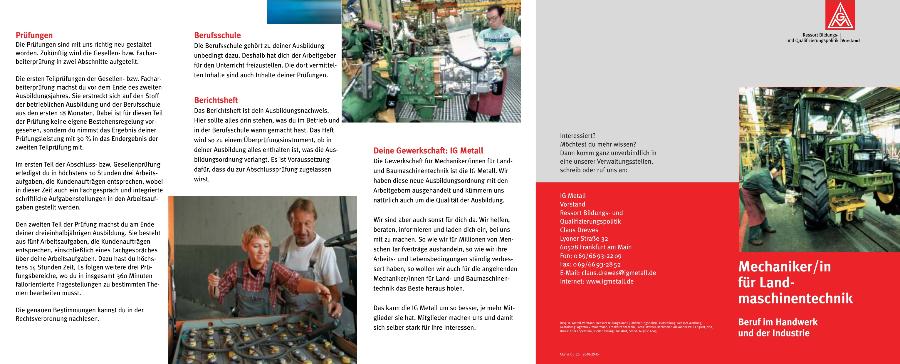 Mechaniker/in für Land- und Baumaschinentechnik_Flyer