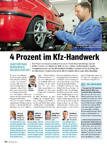 metallzeitung - Regionalseiten Niedersachsen und Sachsen-Anhalt Juli 2012
