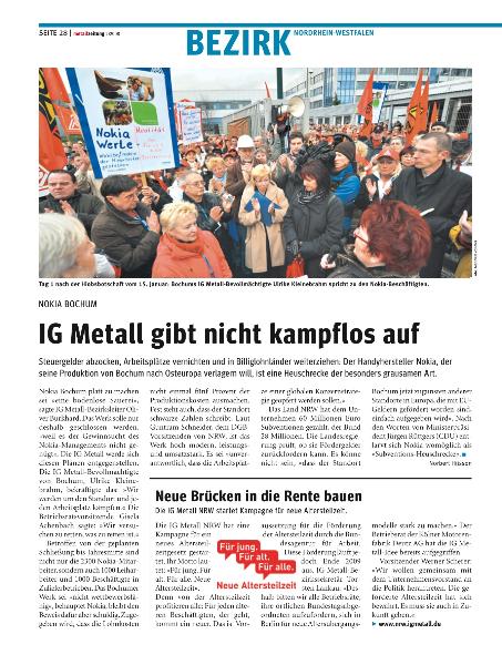 metall - Regionalseiten Nordrhein-Westfalen Februar 2008